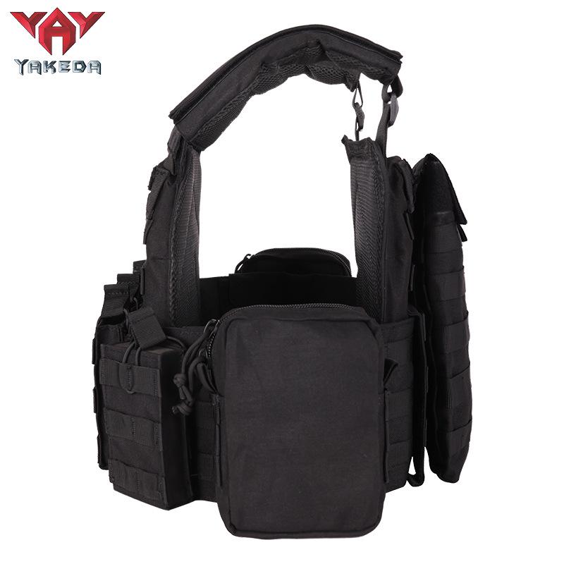 YAKEDA Breathable MOLLE Camouflage Tactical Vest for Outdoor Training