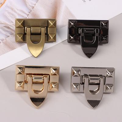1Pc 4Cm Metalen Draai Twist Lock Gespen Voor Diy Vrouwen Handtas Tas Portemonnee Hardware Sluiting Gesp Tassen Onderdelen Accessoires