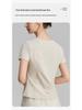 2026 Women's Spring/Summer Yoga T-shirt: Round Neck, Bare Feel, Short Sleeve, Slim Fit, Running & Fitness Top