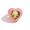 MamacitaSlay Süß und Bunt Emaille Edelstahl Herz Strass Offener Ring Party Trend Wasserdichter Schmuck Damengeschenk