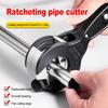 Ratschentüllenabschneider - Vielseitiges Handwerkzeug für Kupfer-, Aluminium-, Eisen-, Edelstahl-, PPR- und PE-Rohre