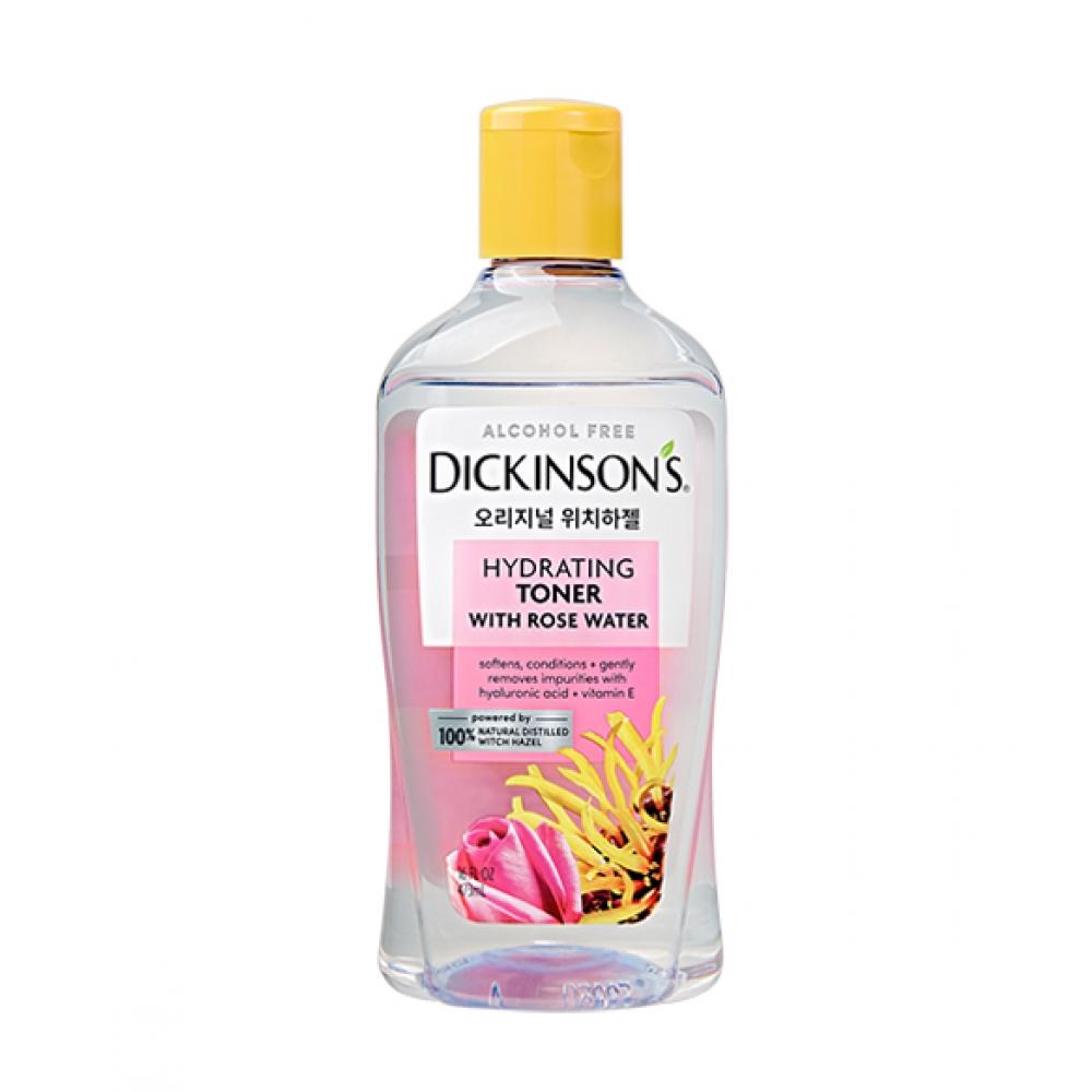 Dickinsons Witch Hazel Hydrating Toner With Rose Water 473ml NONE