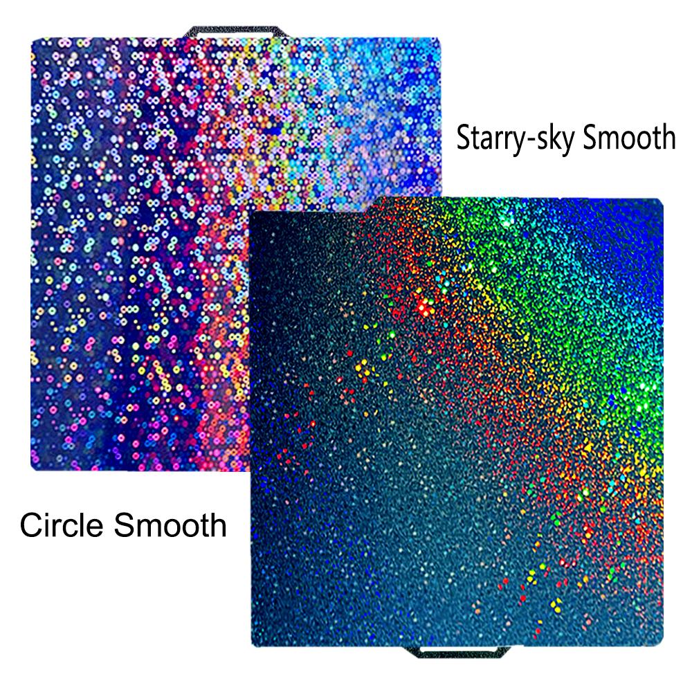 For Bambu Lab X1 P1P A1 P1S X1C Build Plate Double Sided PEI Smooth Textured Spring Steel Sheet For Bambulab X1 Carbon Parts