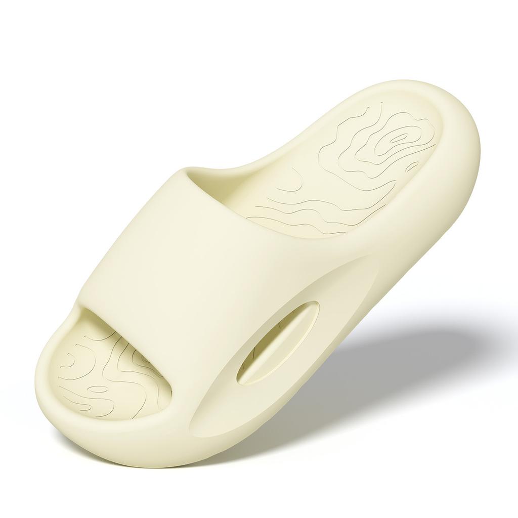 Fashion Crestar Summer Thick Soles Slippers For Women 2025 New Outdoor Anti-slip Beach Slides Soft Comfort EVA Sandals House Bath Shoes