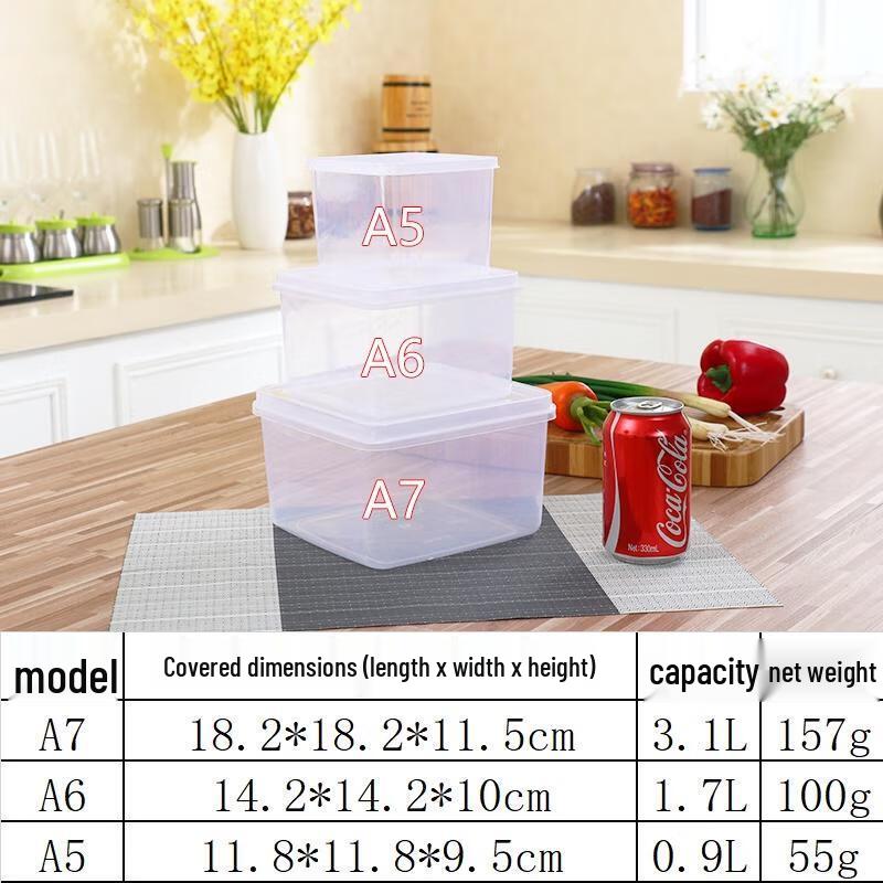 HANDUNYOU PP Plastic Food Storage Container Set