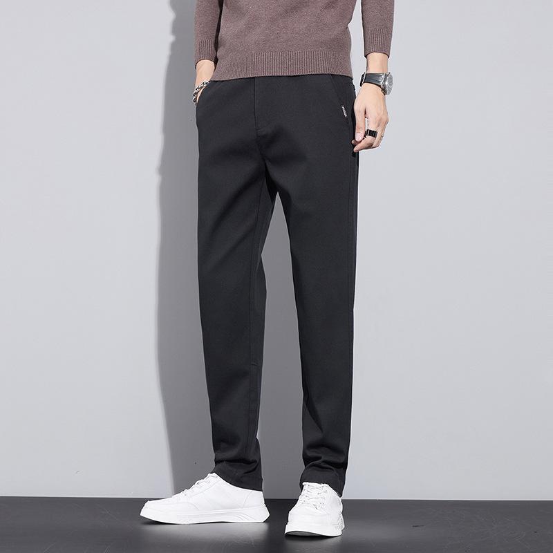 Frühlings- und Herbst Herren Locker und Allround Leichte Business Casual Hose Gerade Hose Herren