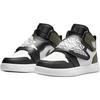 Air Jordan Sky Jordan 1 Black White Medium Olive BQ7197-092