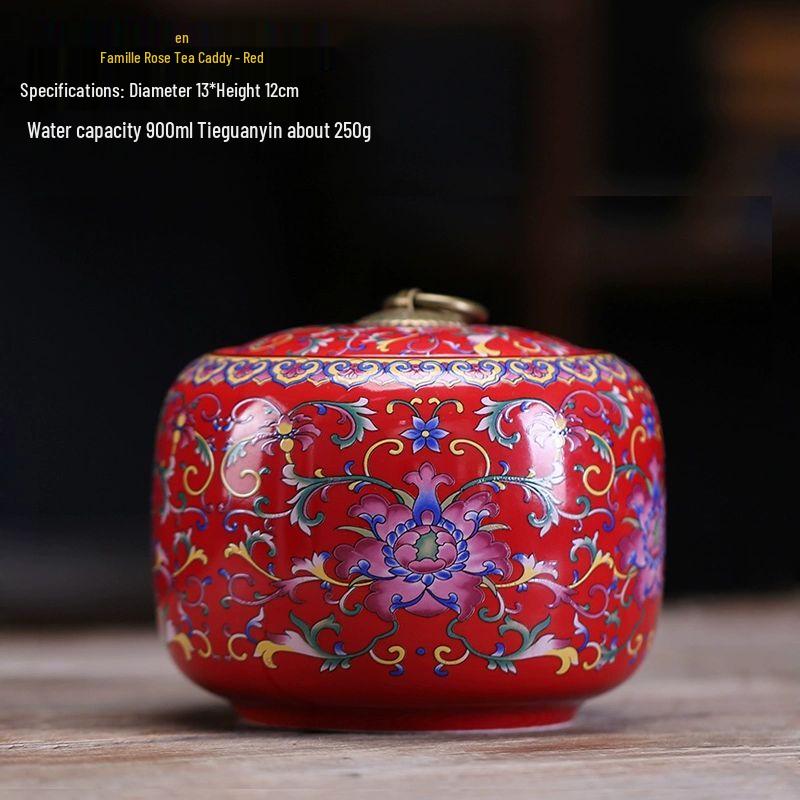 Nieerxin Ceramic Tea Canister Gift Box