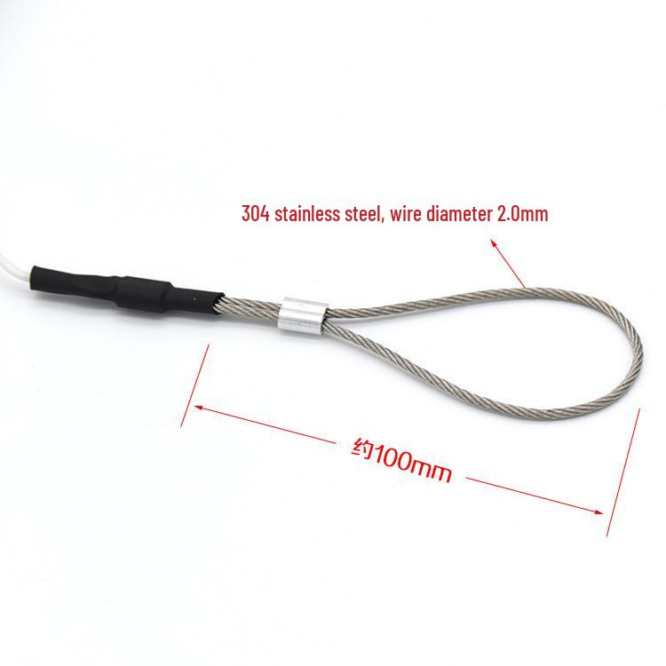 Men's Electric Shock Steel Ring for Erotic Restraint and Climax