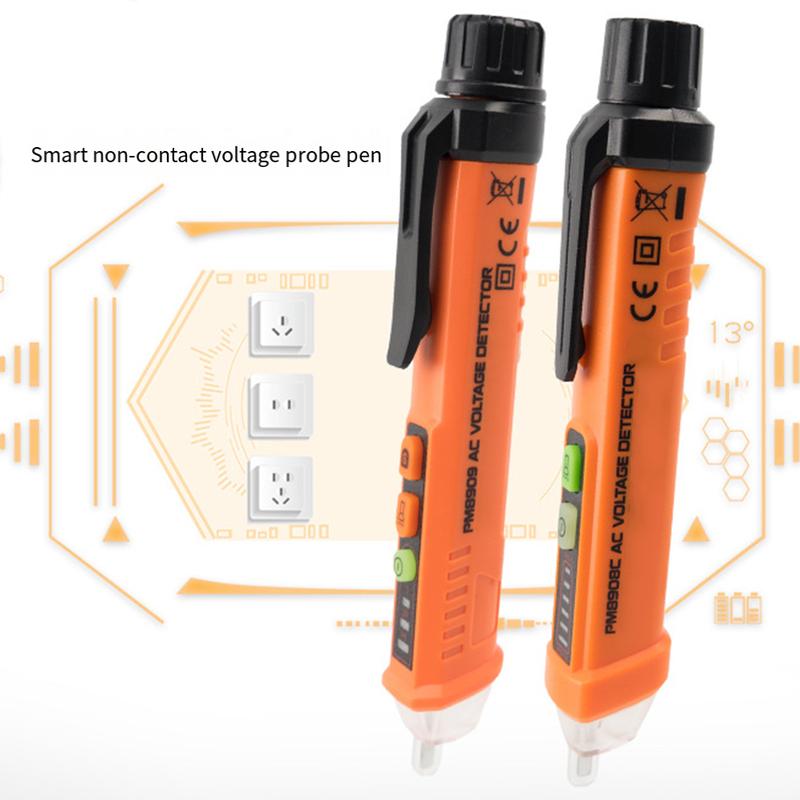 1 Stück PM8908C Spannungsprüfer AC 12V-1000V Detektoren Berührungsloser Spannungsprüfstift Spannungsdetektoren Induktionsstift Erkennungspunkt