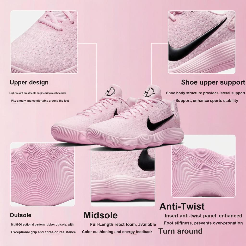 Nike Hyperdunk 2017 Low EP Pink Foam Men Sneakers Black-Pink-Foam IM3368-606