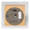 SEIKO Clock Wall Clock Table Clock Dual Use Analog Alarm Wooden Frame Natural Wood KR501A SEIKO
