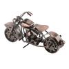 Metal Motorcycle Ornaments Retro Decorative Exquisite Workmanship Iron Ornaments for Living Room Bedroom