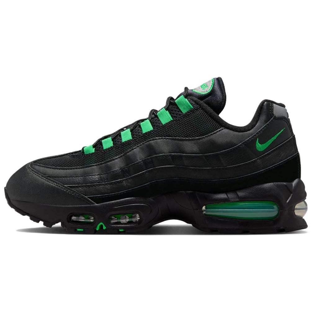 Nike Air Max 95 OG Black Green Shock Men Sneakers Pearl-Grey IB1667-002 43