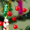 Christmas Artificial Holi Berries Fruit for Christmas Tree Decoration Flower Wreath DIY Christmas Craft (Pack of 100)|Christmas Ornaments Props