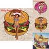 Hamburgers Donuts Pizza Design Sweet Donut Hamburger Pizza Beach Towel With Quickdry Material For Vacation