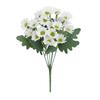 1/5/10/20/25Pcs Artificial Flower 7 Fork UV Resistant Fake Flower Home