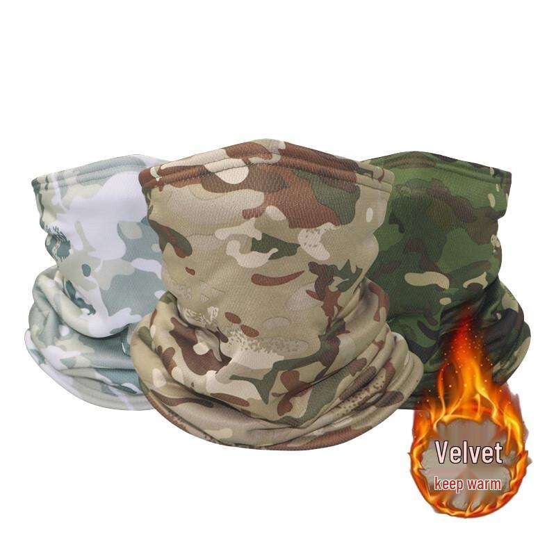Winter Thermal Fleece Neck Gaiter & Face Mask
