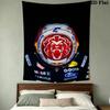 Max Verstappen Wall Tapestry Aesthetic Wall Hanging Printed Fabric Blanket Decorative Tapestries for Bedroom Living Room Home Decor
