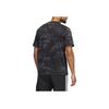 adidas Camo Trefoil Tee Black Men Streetwear IS2892