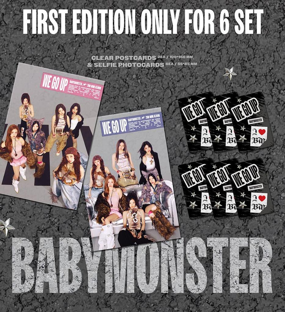 (VZOR ver.) BABYMONSTER [WE GO UP] 2. mini album