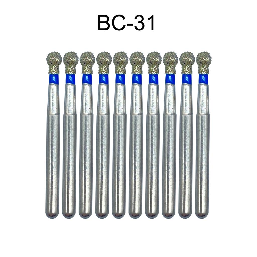 Nun Ck 10 Stück/Packung Dental Diamantbohrer für Hochgeschwindigkeits-Handstück Zahnarztbohrer FG-Serie Durchmesser 1,6 mm