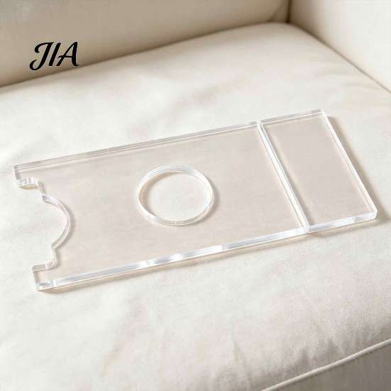 Bedroom Furniture Partition 1/2/4 Sets Clear Acrylic Wall Spacer, Protect Walls & Keep Sofa Guard Space for Curtains, Outlets, Vents, Adjustable Couch