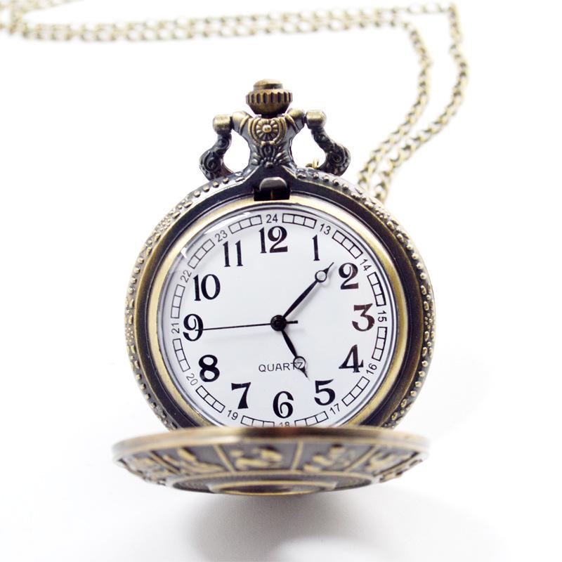 New Zodiac Pocket Watch, Casual Sweater Chain, Quartz Pocket Watch, Unisex Quartz Watch