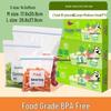 Meiliya Double Zipper Food Storage Bags