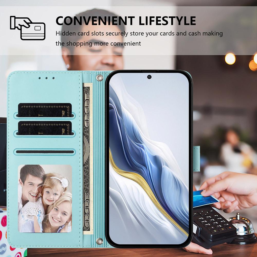 Stylish Leather Phone Case For Samsung Galaxy S26 Pro S25 Edge S24 S23 S22 S21 FE Ultra Plus Card Slot Holder Wallet Cover Strap