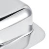 Stainless Steel Cheese Box Container With Cover Handle Butter Keeper Holder  Restaurant Use