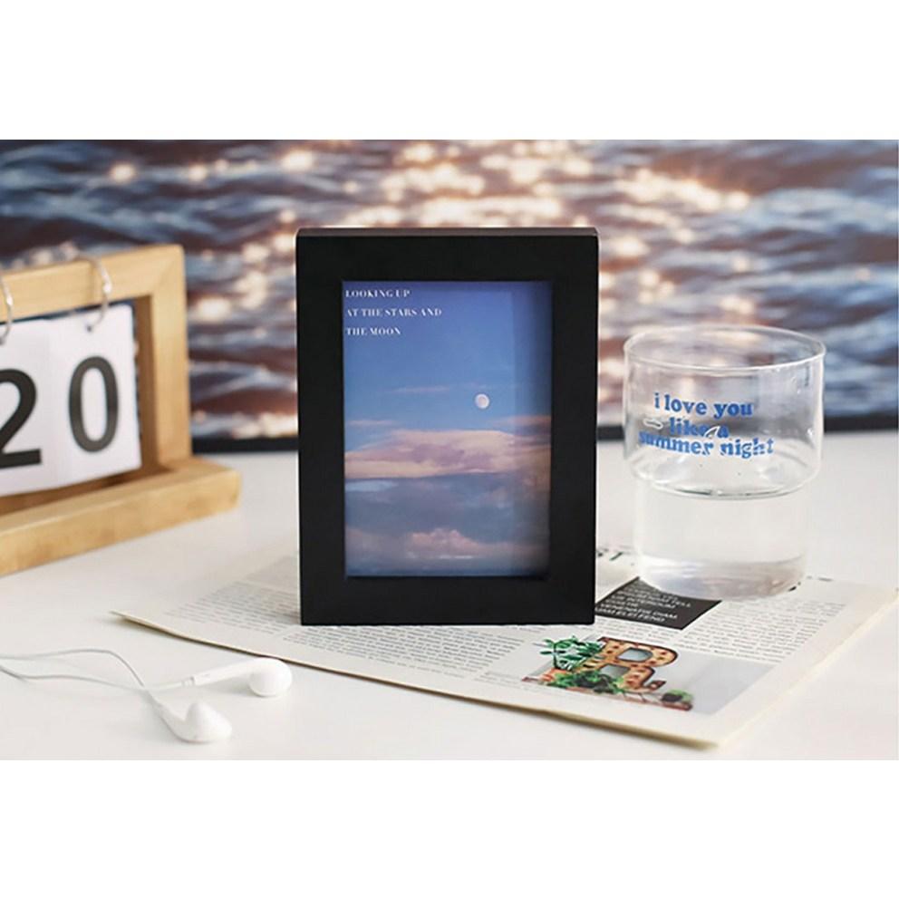 IndieK Blue Sky Interior Emotional Postcard Set of 30 + 48 Stickers