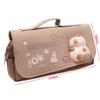 Korean Animal Pencil Bag Large Capacity Stationery Storage Bag Fun Press Pen Bag  School Office