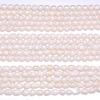 Natural Pearl Beads Natural Oval Freshwater Cultured White Pearl Loose Beads Quality Level AAA for Jewelry Making Charms Necklace As Gift 5-6 Mm 14.2