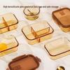 ZISIZ Microwave-Safe Glass Food Container