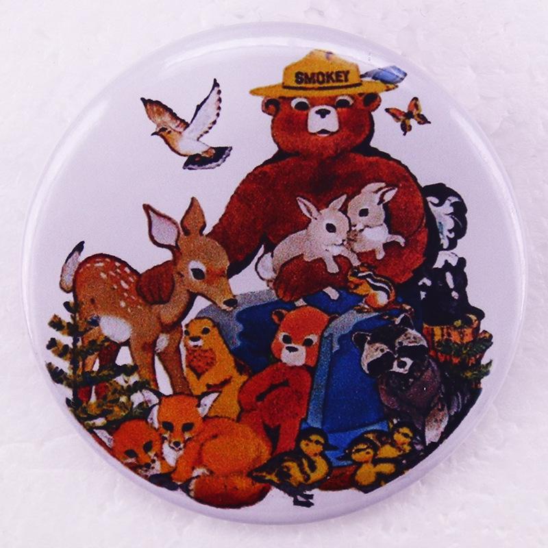 

Smokey Bear Fire Prevention Tin Badge No sizes available