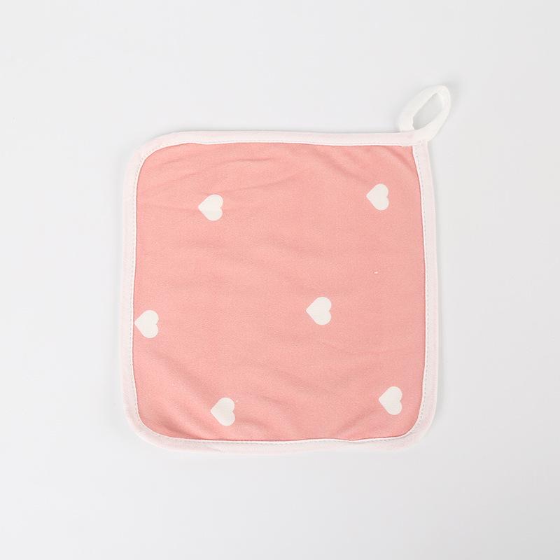 High-Density 30x30cm Double-Layer Printed Cotton Gauze Handkerchief, Washcloth, Nursing Cloth, Drool Cloth, Combed Cotton Towel.