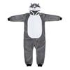 Piżama Onesie Kigurumi Kostium Przebranie Szary Husky Dzieci 95 - 105Cm