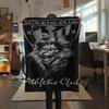 Bilbao Logo Print FlAannel Blanket, High Quality Comfortable for All Seasons, Home Decor, Warmth and Comfort