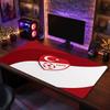 Turkey Football Crest Mouse Pad, Extended Non Slip Rubber Desk Mat for Gaming Office Laptop Fan Gift