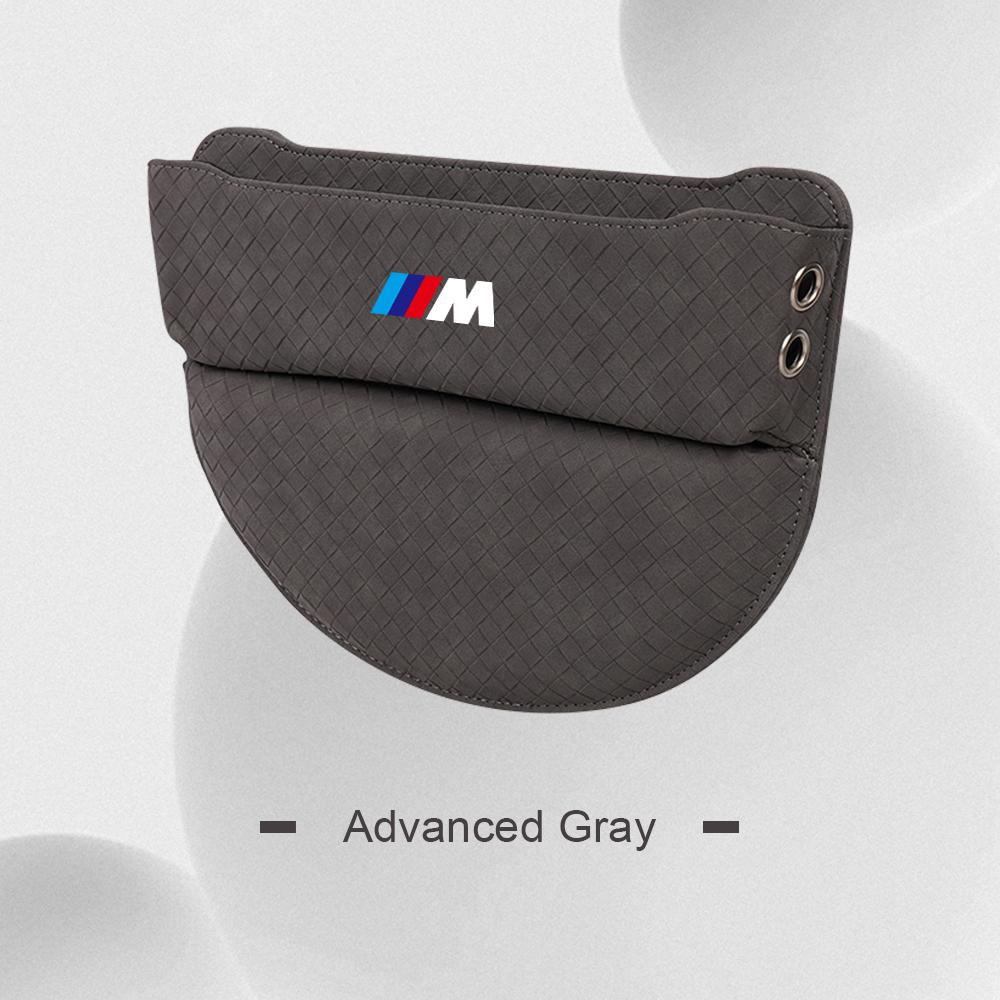 Suede Leather Car Seat Gap Storage Box Phone Keys Organizer For BMW M M3 M5 E90 F10 F48 F25 F30 G20 G11 G60 G70 X1 X3 X5 X6 X7 blhn58