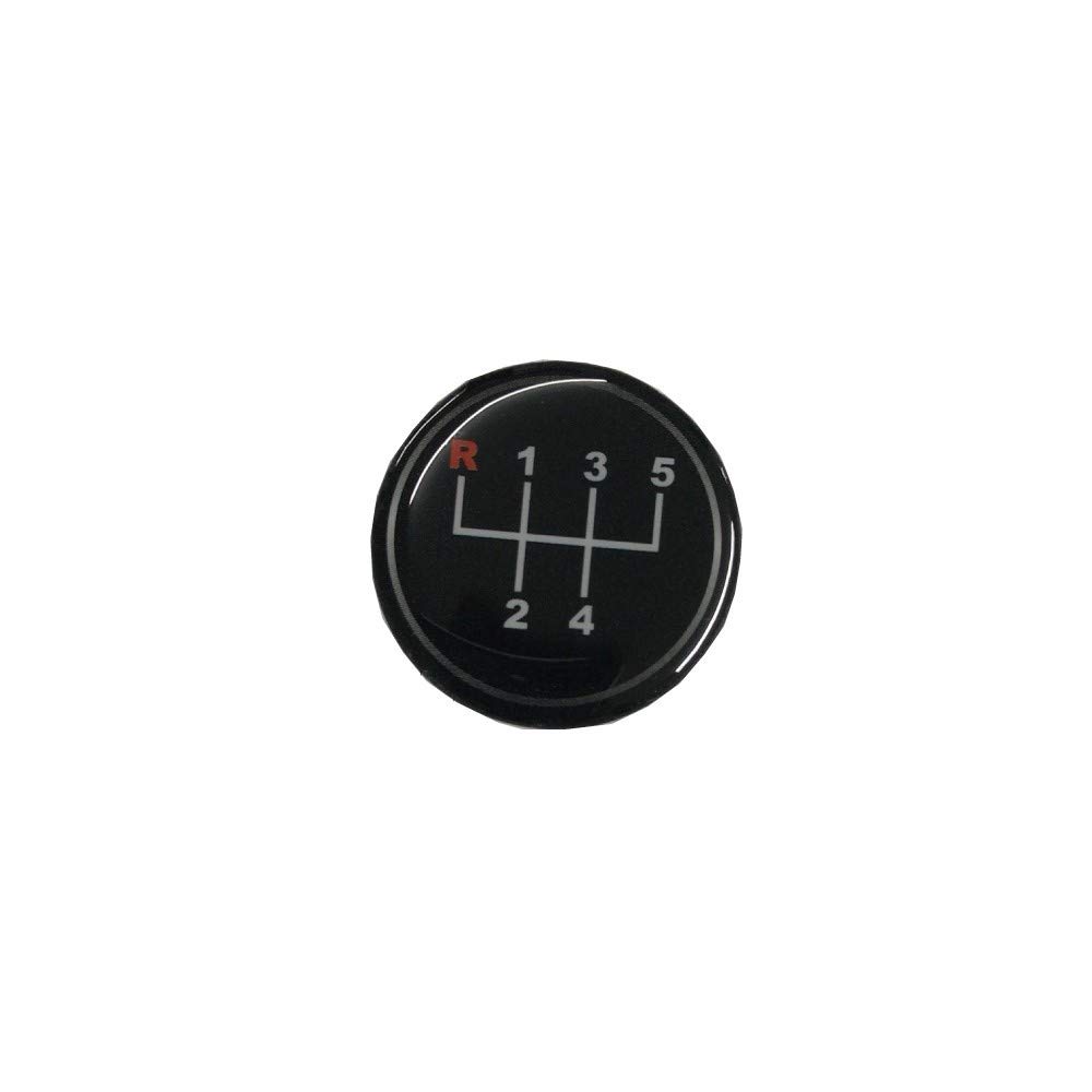 Crystal Shift with Conversion for Isuzu Elf Knob, Foam, 200mm, Clear/Blue, Adapter, (2007), MM75-17717-CLB