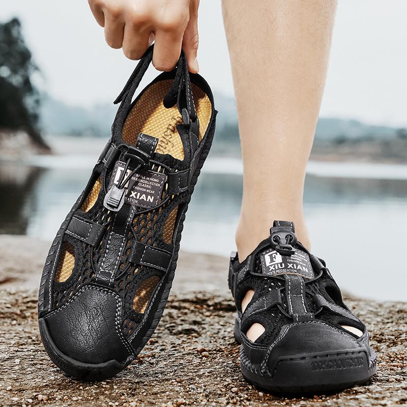 Men's Sandals Breathable Mesh Casual Shoes