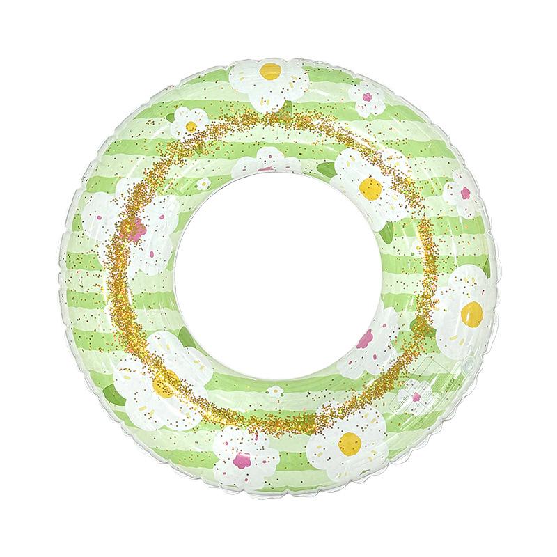 In Stock: Starry Sky Sequin Swimming Ring - Thickened Adult PVC Underarm Float