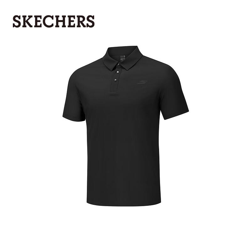 Skechers Men's Knit Short Sleeve Polo Shirt P326M205