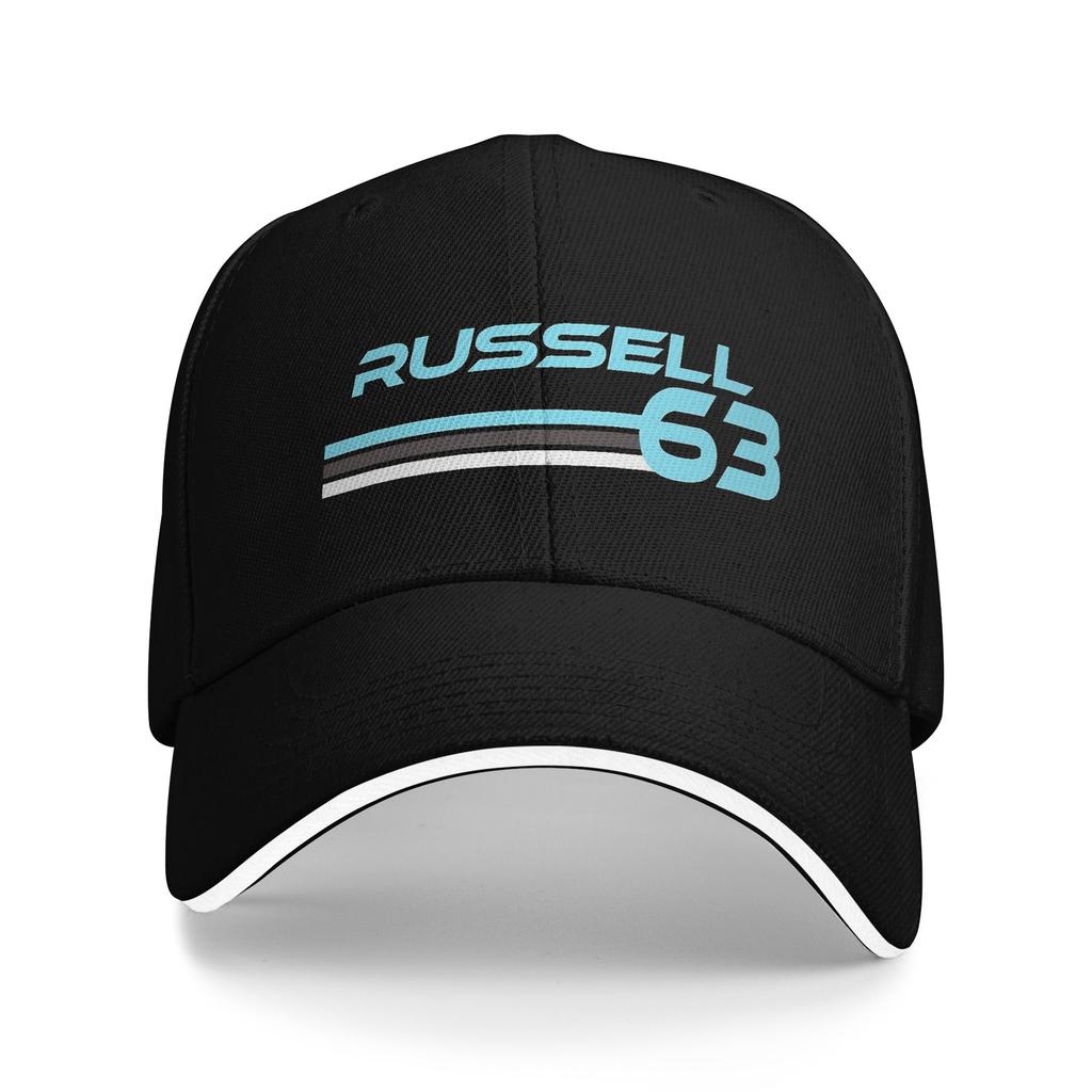 George Russell 63 Baseball Cap  Outdoor Sports Dropshipping Hip Hop Hats Female Male Trendy Custom Diy Snapback Cap