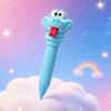 Retractable Ballpoint Pen Snake Gel Pen Smooth Writing Fade-Resistant Ink Pen