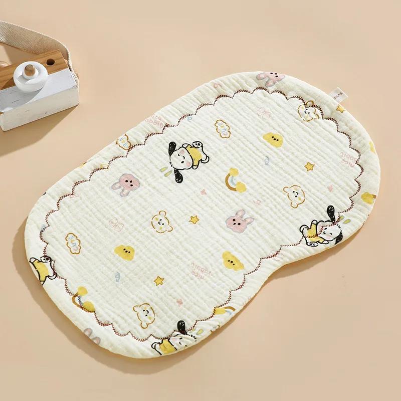 

Baby Pillow Towel Sweat-absorbing Breathable Newborn Baby Pillow Pure Cotton Gauze Pillow Sheet Multifunctional Saliva Towel