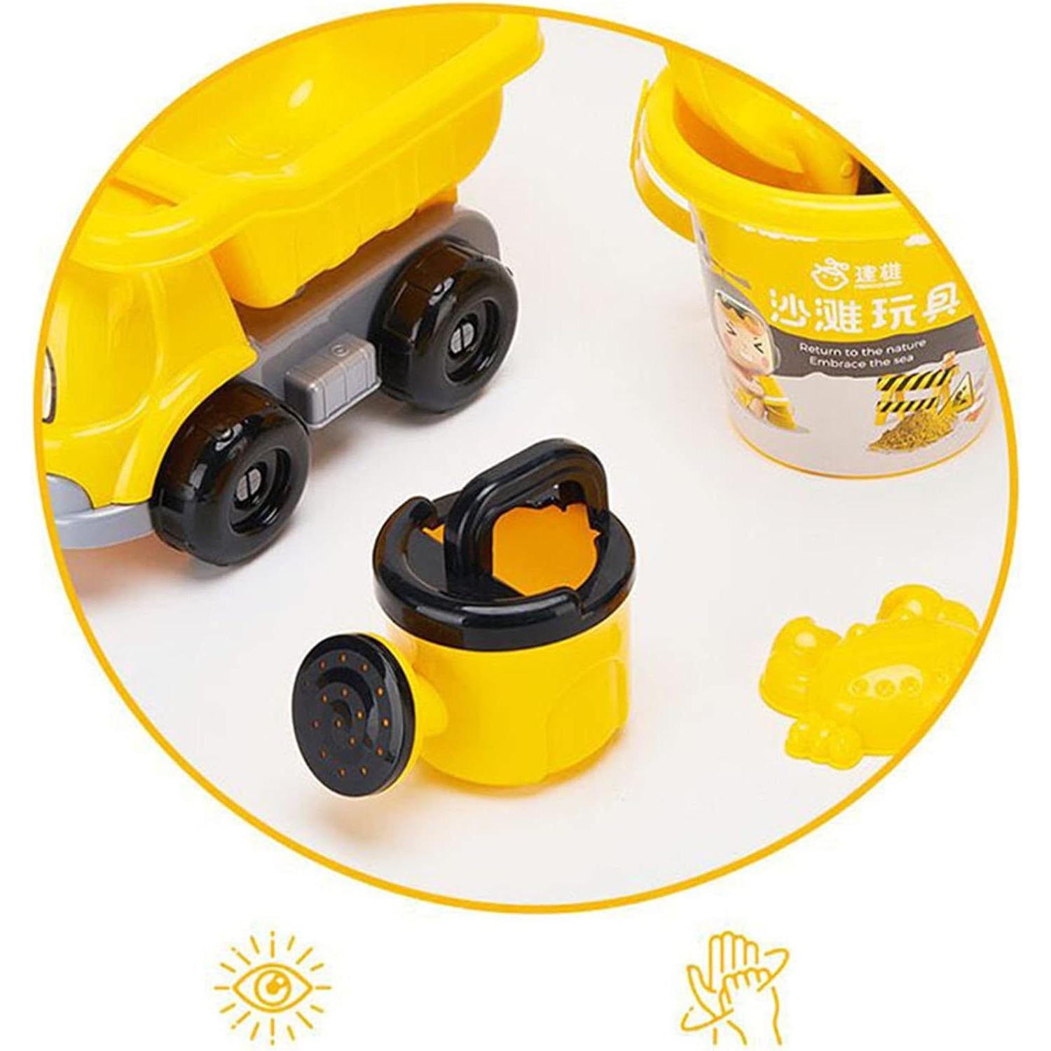 Пляжный песочный набор игрушек — фото 5