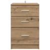 Nightstand Artisan Oak 40 X 40 X 63 Cm Engineered Wood